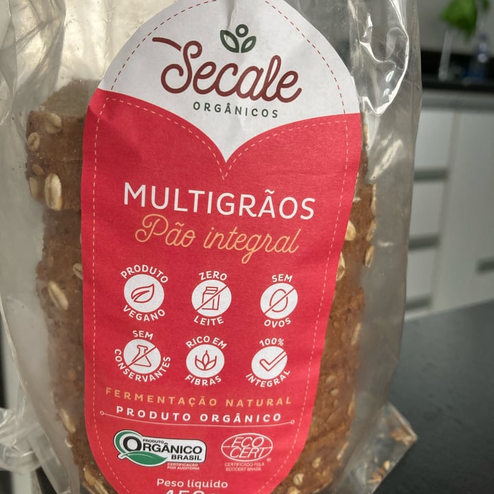 photo of Secale orgânicos Pão Multigrãos shared by @marciarezende on  21 Apr 2022 - review
