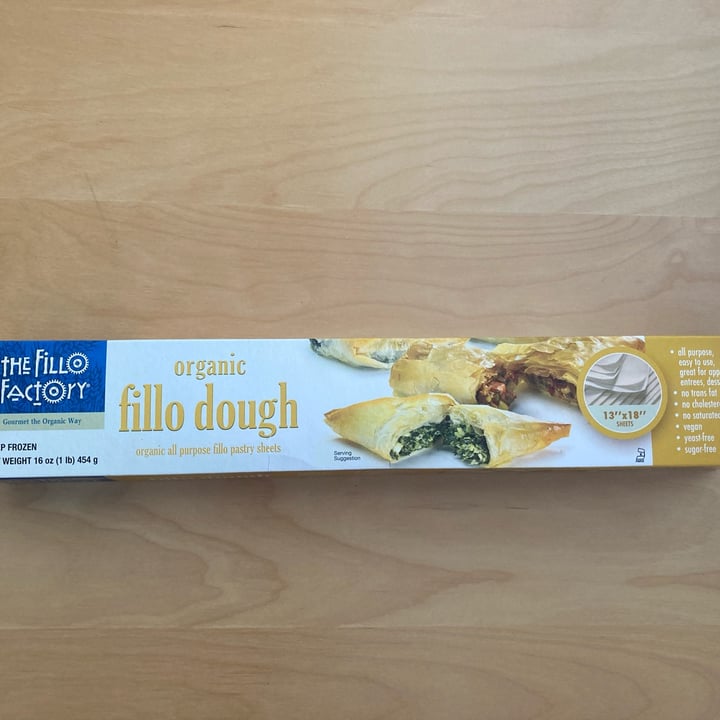 photo of The Fillo Factory Organic fillo Dough shared by @daisy20 on  01 Jan 2022 - review