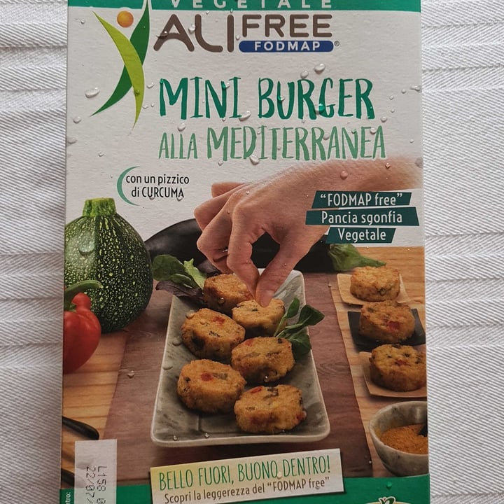 photo of ALIFREE FODMAP Natura nuova Mini burger alla mediterranea shared by @fedef on  12 Jul 2022 - review