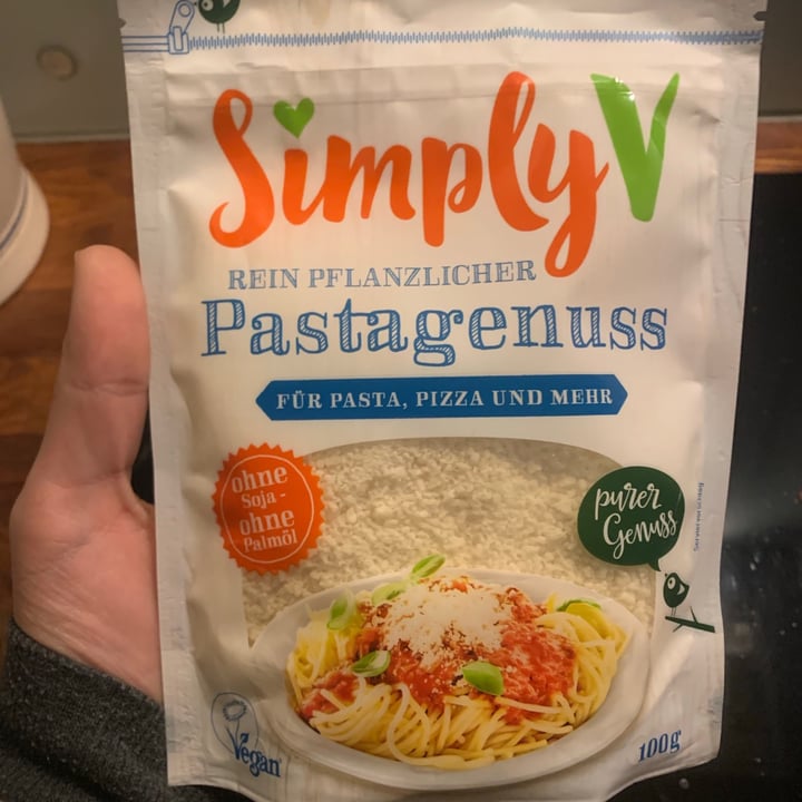 photo of Simply V Rein pflanzlicher Pastagenuss shared by @basia on  12 Jan 2021 - review