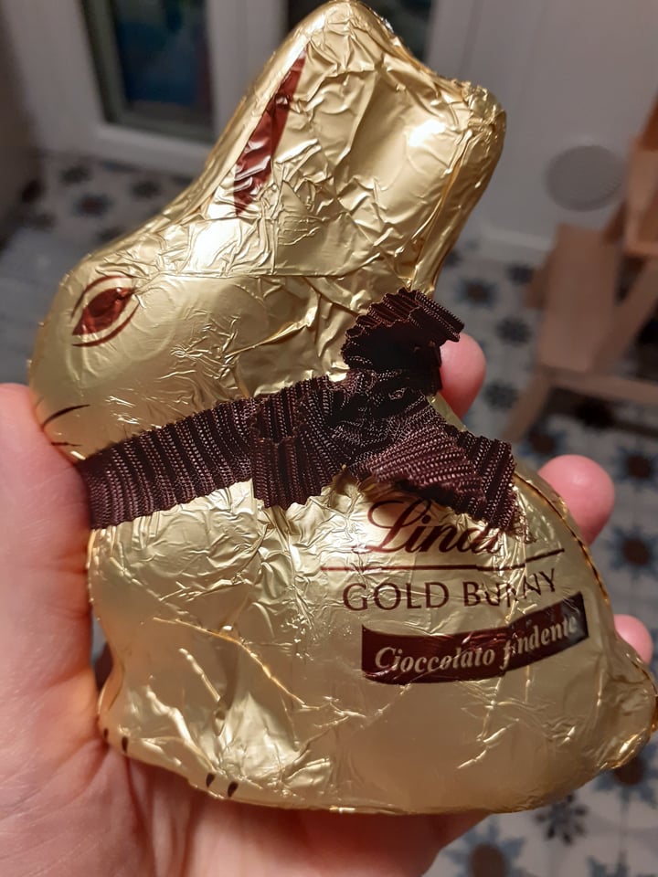 photo of Lindt Gold Bunny Dark Chocolate  shared by @serenapd on  10 Apr 2022 - review