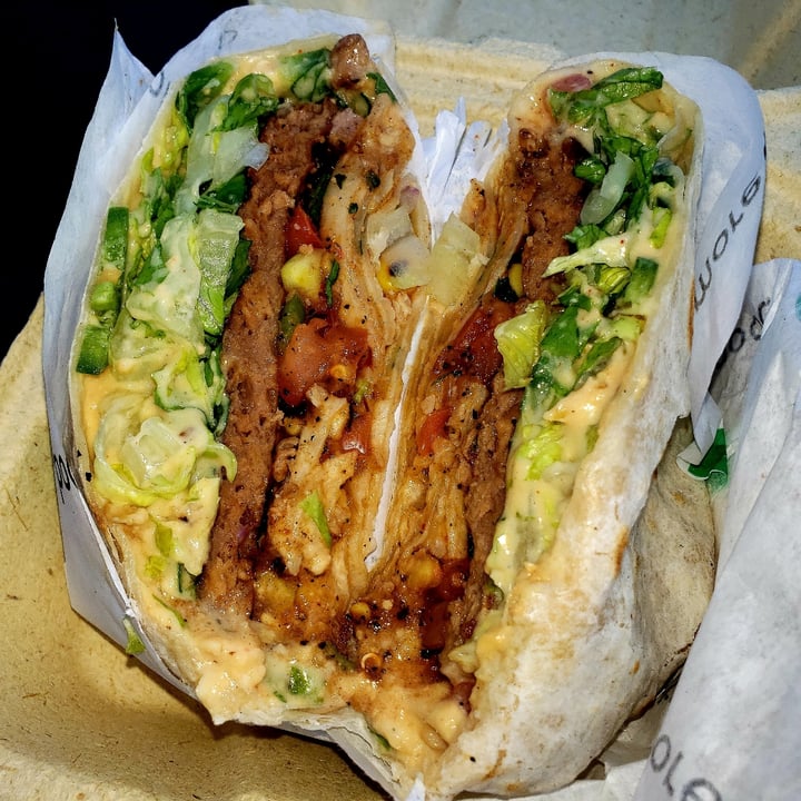 photo of Veggie Grill Spicy Diablo Quesadilla Burger shared by @prowhistlerdave on  31 Dec 2021 - review