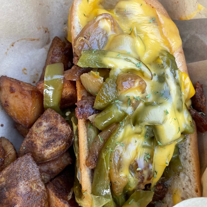 photo of Vegout Bethlehem Cheesesteak shared by @beckyhealthcoach on  16 Aug 2022 - review