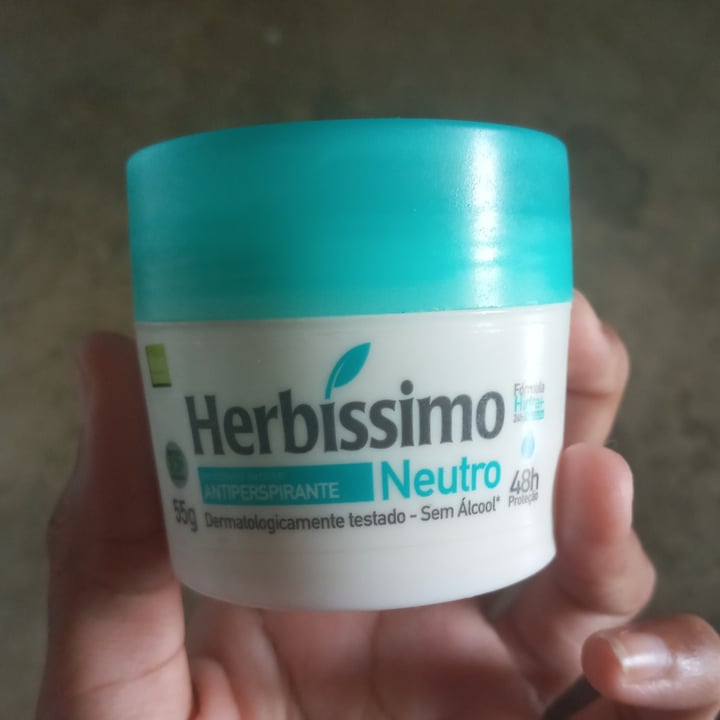 review photo of Herbissimo Antiperspirante Neutro shared by @lyfia on 15 Nov 2021 - review