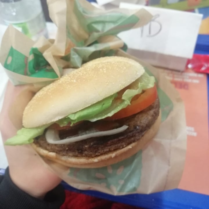 photo of Burger King Plant based Burger shared by @terraviola on  22 Feb 2022 - review