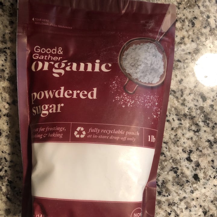 photo of Good & Gather Powdered Sugar shared by @pbrooks on  12 Dec 2020 - review