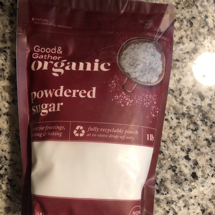 review photo of Good & Gather Powdered Sugar shared by @pbrooks on 12 Dec 2020 - review