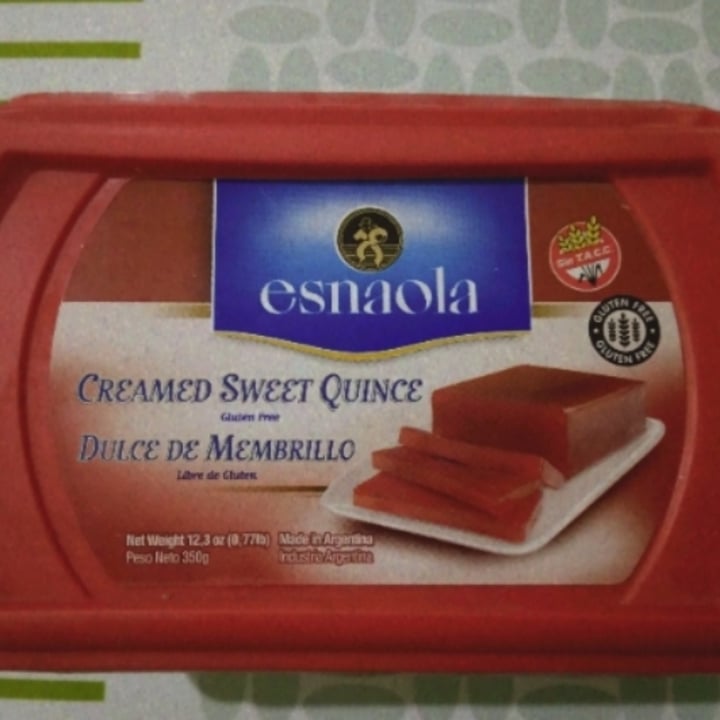 photo of Esnaola Dulce de membrillo shared by @rociomontenegr0 on  16 Oct 2021 - review