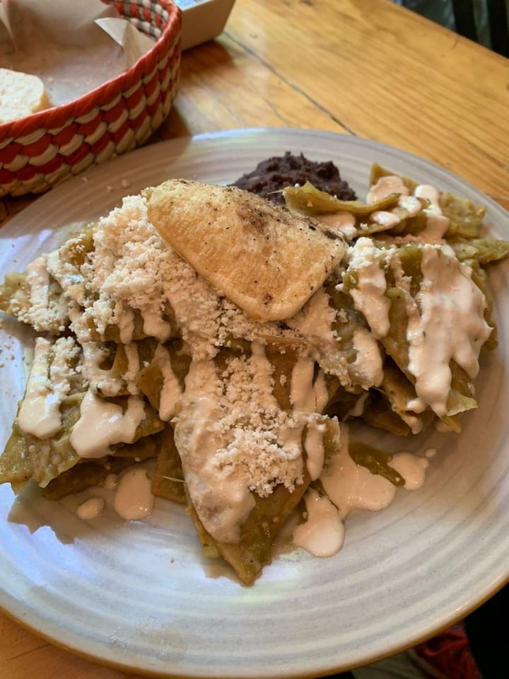 photo of Aura Vegana Chilaquiles shared by @feliccia on  25 Feb 2020 - review