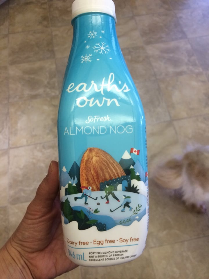 photo of Earth's Own  Almond nog shared by @gardenpicked on  28 Nov 2018 - review