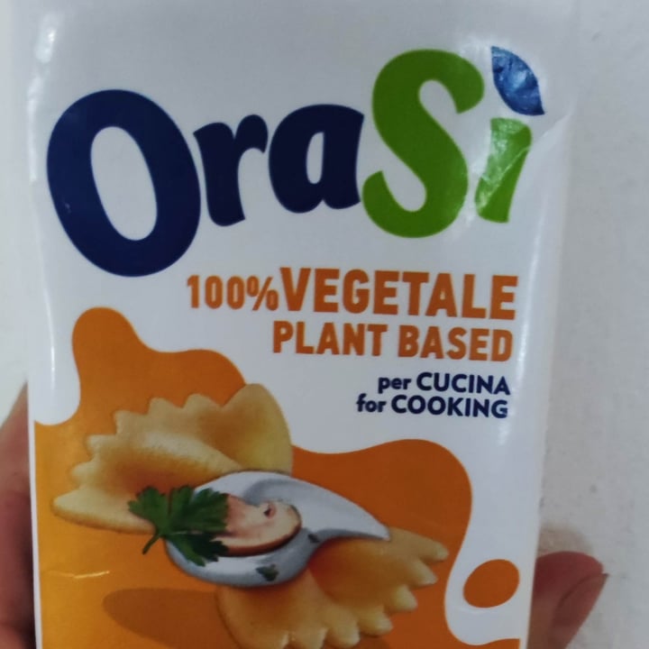 photo of OraSí 100% vegetale per cucina shared by @lillabiancuzzo on  11 Jul 2022 - review