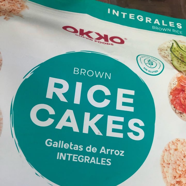 photo of Okko Super Foods Galletas De Arroz shared by @camiyhs on  23 Nov 2021 - review