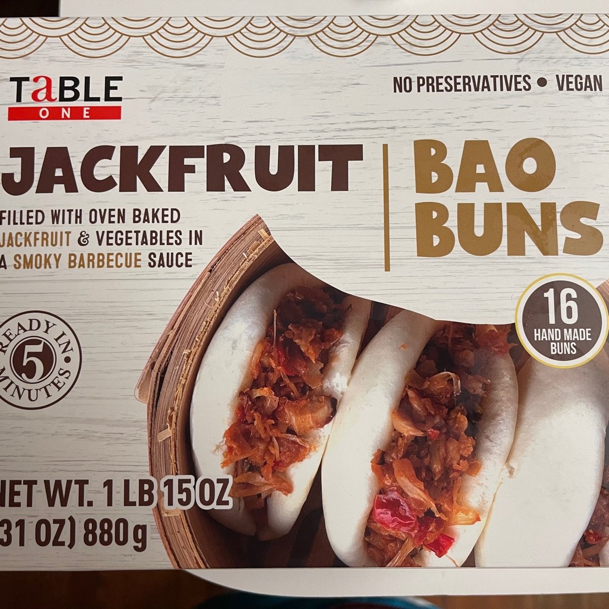 Table one Jackfruit Bao Buns Reviews abillion