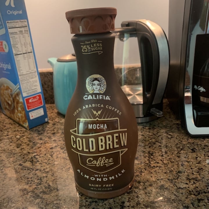 photo of Califia Farms Mocha Cold Brew Coffee shared by @wyattdunn1129 on  02 Apr 2020 - review