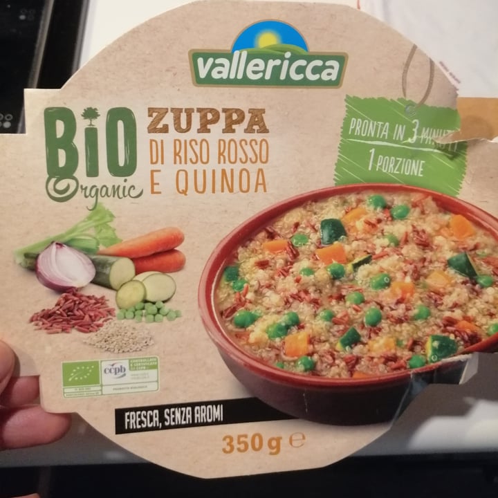 review photo of Vallericca Bio zuppa di riso rosso e quinoa shared by @meti on 22 Oct 2022 - review