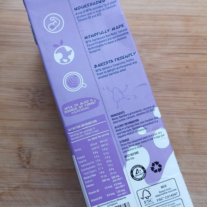 photo of WhatIF Foods BAMnut Plant Based Milk - Everyday shared by @sademosz on  10 Dec 2021 - review