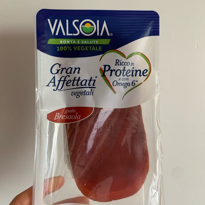 photo of Valsoia Gran Affettati Vegetali Gusto Bresaola shared by @beneb on  14 Apr 2022 - review