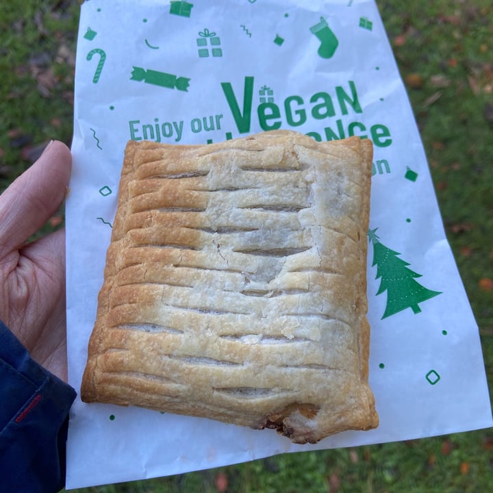 photo of Greggs Festive Slice shared by @yourlocalvegan on  24 Dec 2021 - review