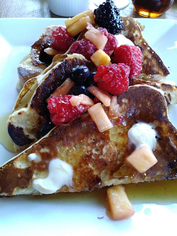 review photo of Ravens Restaurant French Toast shared by @cara4animals on 06 Dec 2019 - review