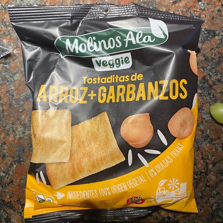 photo of Molinos Ala Tostaditas de Arroz y Garbanzos shared by @inespressable on  08 Oct 2021 - review
