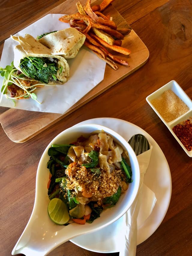 Photo of the dish “Pad see ew jay”