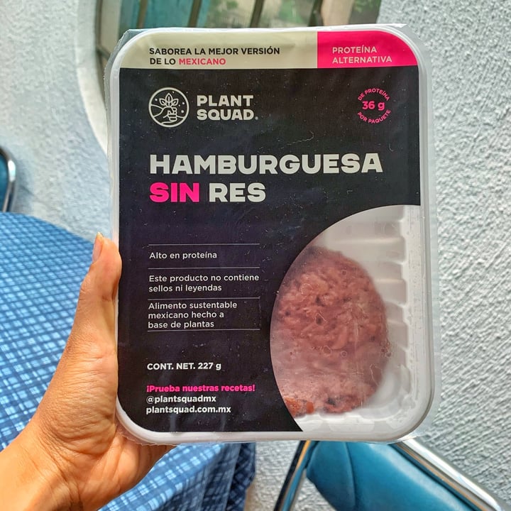photo of Plant Squad HAMBURGUESA SIN RES shared by @shakitz on  06 May 2021 - review