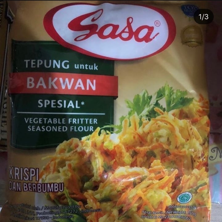 photo of Sasa Vegetable Fritter Seasoned Flour shared by @ndyct on  24 May 2020 - review