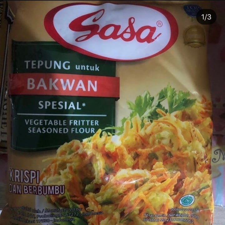 review photo of Sasa Vegetable Fritter Seasoned Flour shared by @ndyct on 24 May 2020 - review