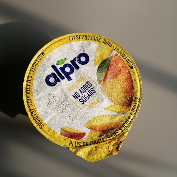 review photo of Alpro Mango Yogurt (No Added Sugars) shared by @debds on 31 May 2022 - review