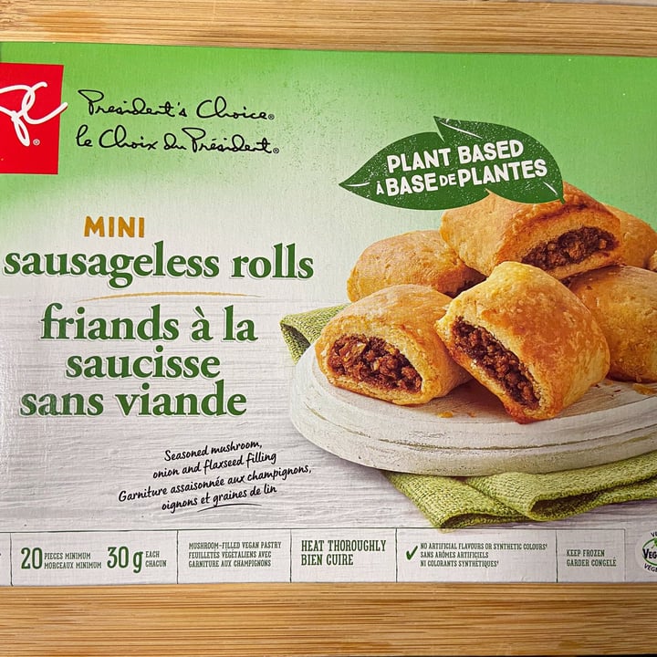 photo of President's Choice mini sausageless rolls shared by @vbolieuv on  30 Nov 2021 - review