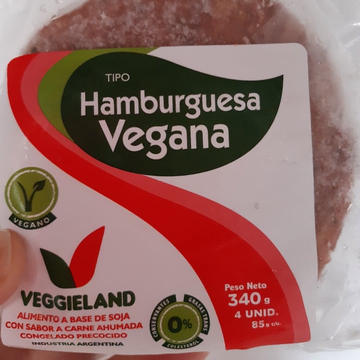 photo of Veggieland Hamburguesa Vegana shared by @lupesaracho on  13 Aug 2021 - review