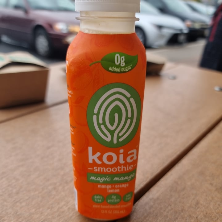photo of Koia Magic mango smoothie shared by @jcksamy on  23 Nov 2021 - review