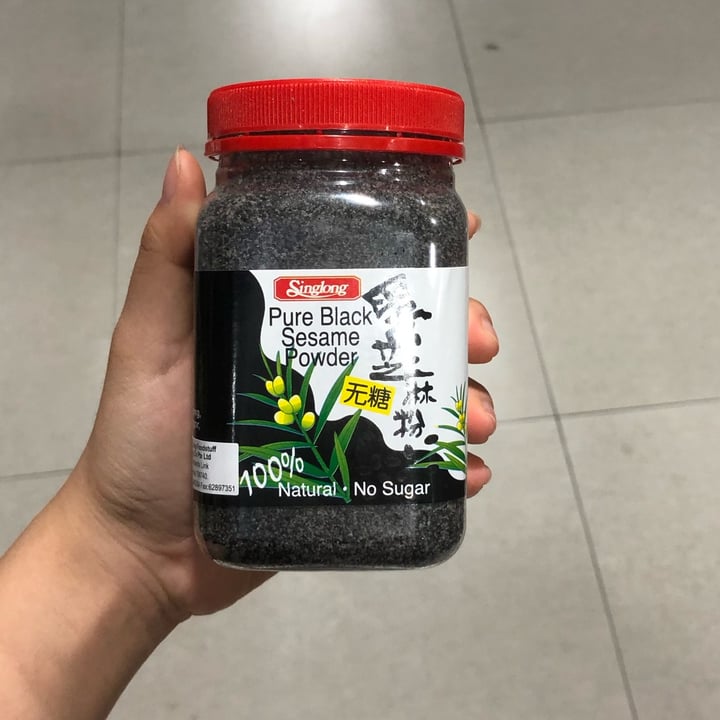 photo of Singlong Pure black sesame powder shared by @amberrr on  19 Jan 2022 - review