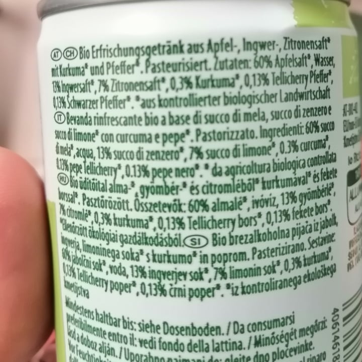 review photo of Natur Aktiv Bio ingwer shot shared by @gravewalker on 27 Jan 2022 - review