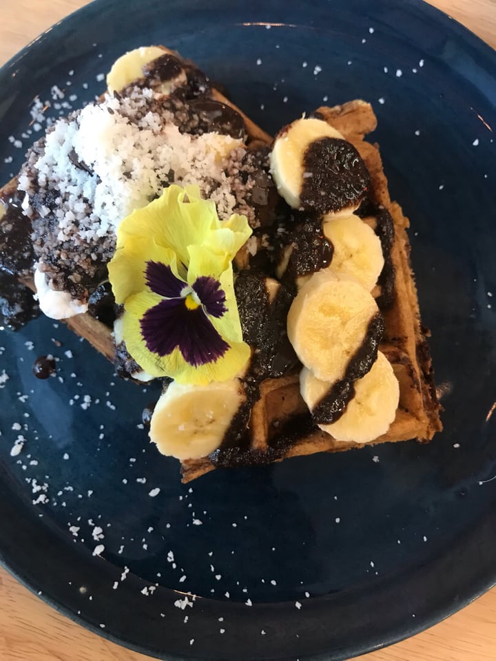 photo of Lexi's Healthy Eatery Chocolate chip vanilla waffles shared by @melvdm on  21 Oct 2019 - review