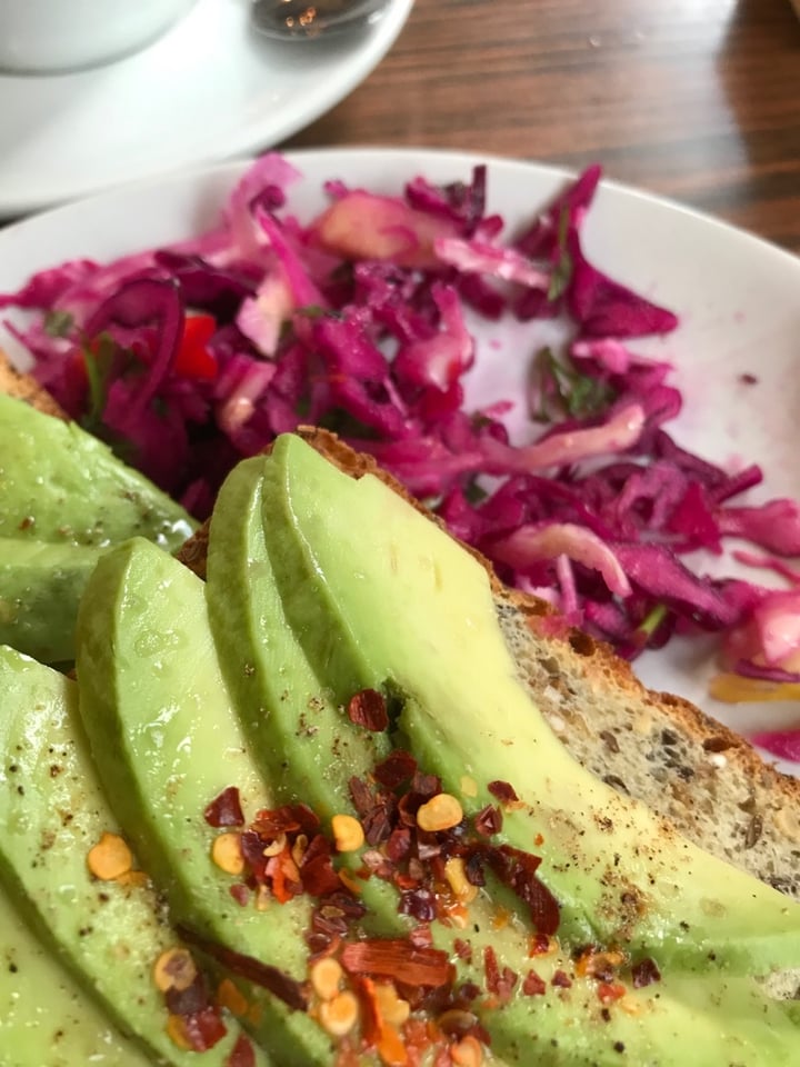 photo of Eden Cafe Avacado With Toast And Salad shared by @can on  28 Jan 2020 - review