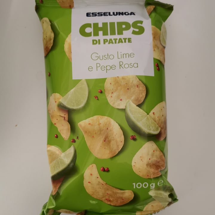 photo of  Esselunga Chips di patate lime e pepe rosa shared by @aili59 on  24 Sep 2022 - review