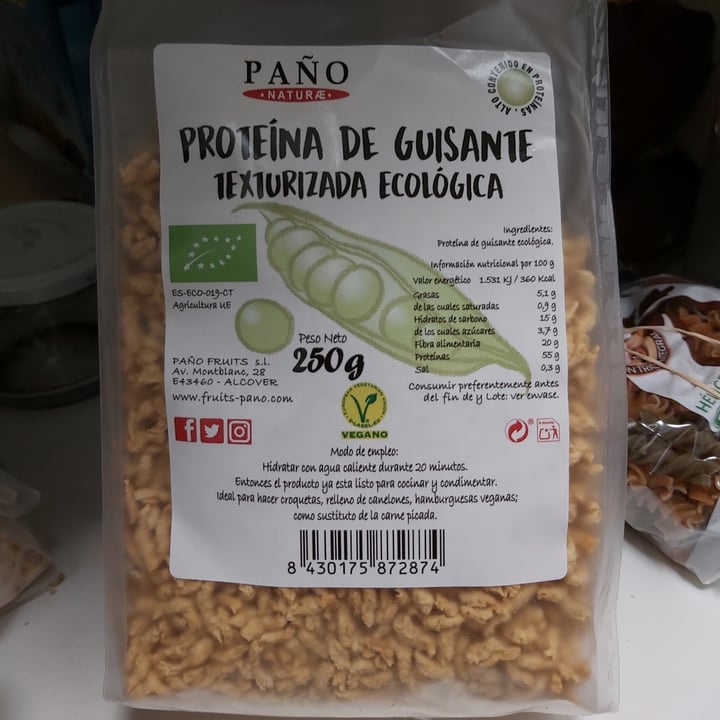 review photo of Paño nature proteína de guisante shared by @celiams on 23 Mar 2021 - review