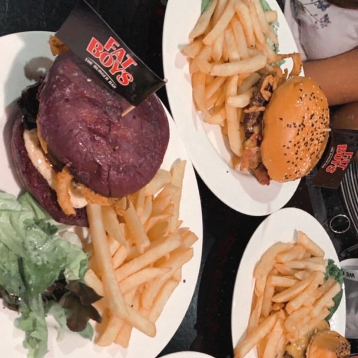 photo of Fat Boy's Burger Bar BYOB portabello mushroom burger shared by @kyra on  28 Jun 2020 - review