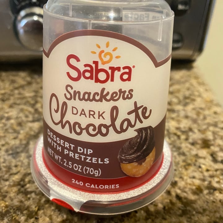photo of Sabra Sabra dark chocolate snack pack shared by @genellep on  26 Feb 2021 - review