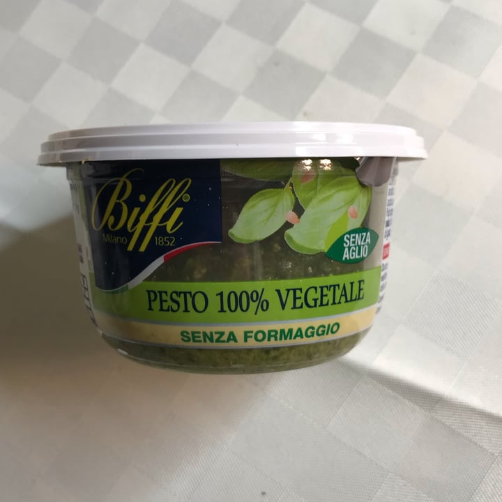 photo of Biffi Pesto 100% Vegetale Senza Formaggio shared by @valemontagna on  11 Apr 2022 - review