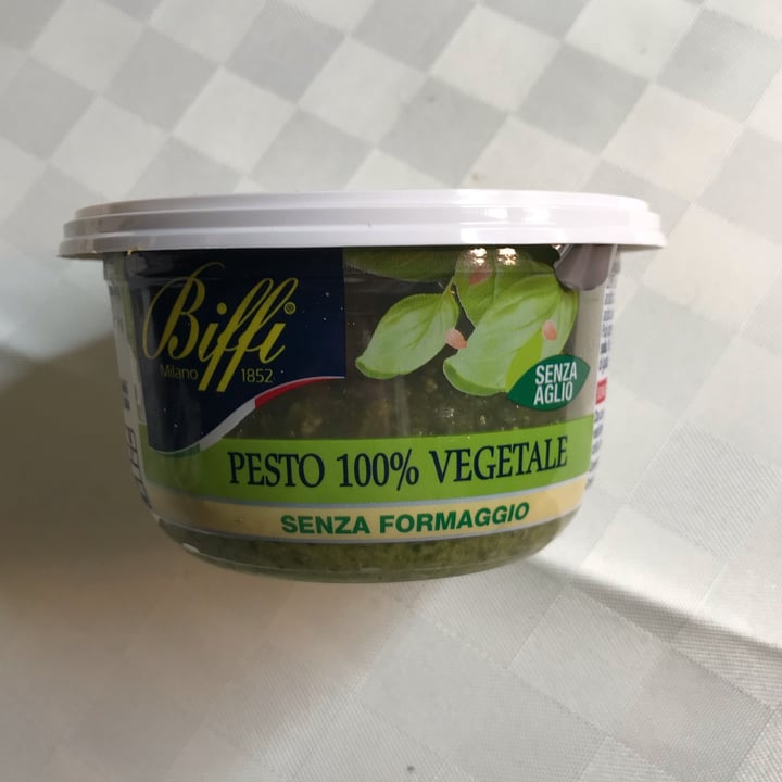 review photo of Biffi Pesto 100% Vegetale Senza Formaggio shared by @valemontagna on 11 Apr 2022 - review