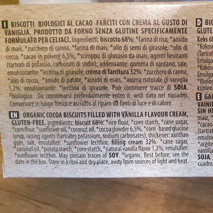 review photo of La Via Del Grano bis free farciti al gusto vaniglia shared by @oneway on 16 Nov 2021 - review