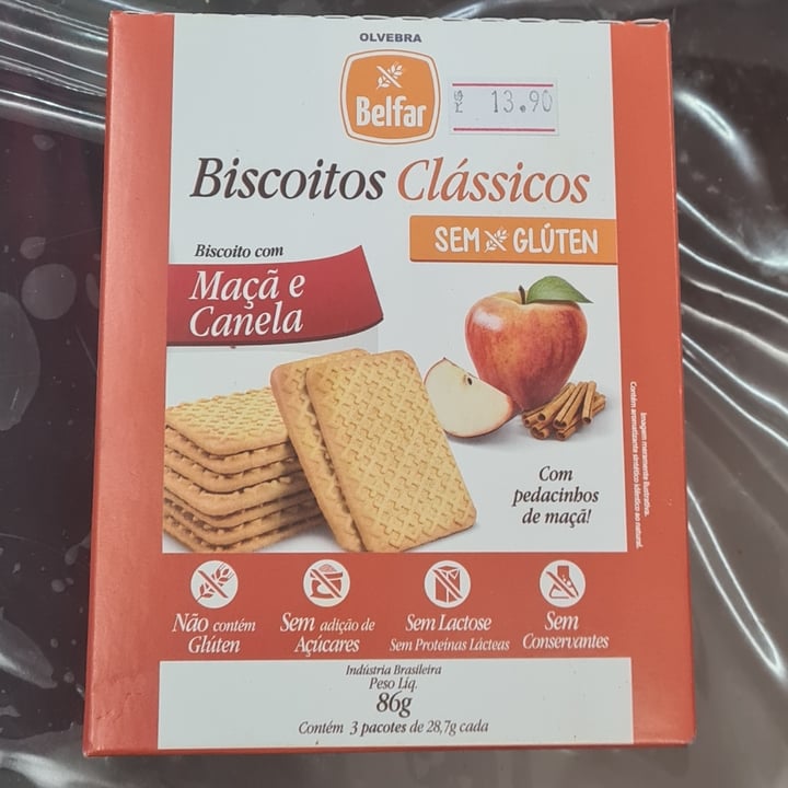 photo of Belfar Biscoito de maçã e canela shared by @anasilvia on  09 Nov 2022 - review