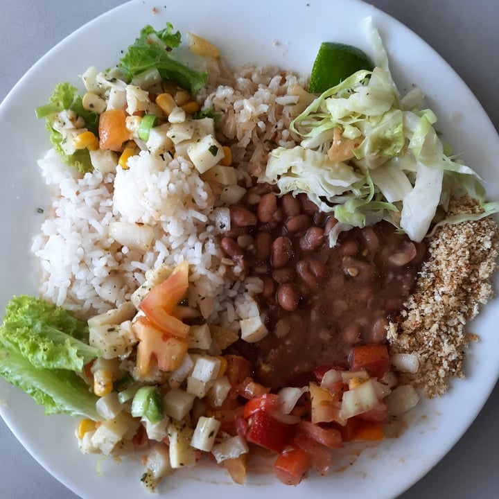 review photo of LAR Vegetariano Vegan Comida por quilo shared by @veganapoesia on 07 Apr 2022 - review