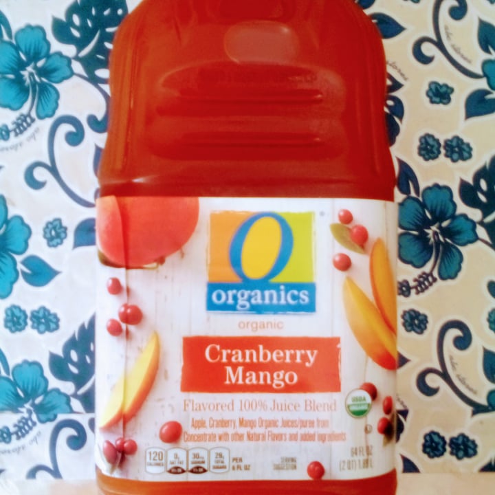 photo of O Organics Cranberry Mango Juice Blend shared by @feelideal on  22 Nov 2022 - review