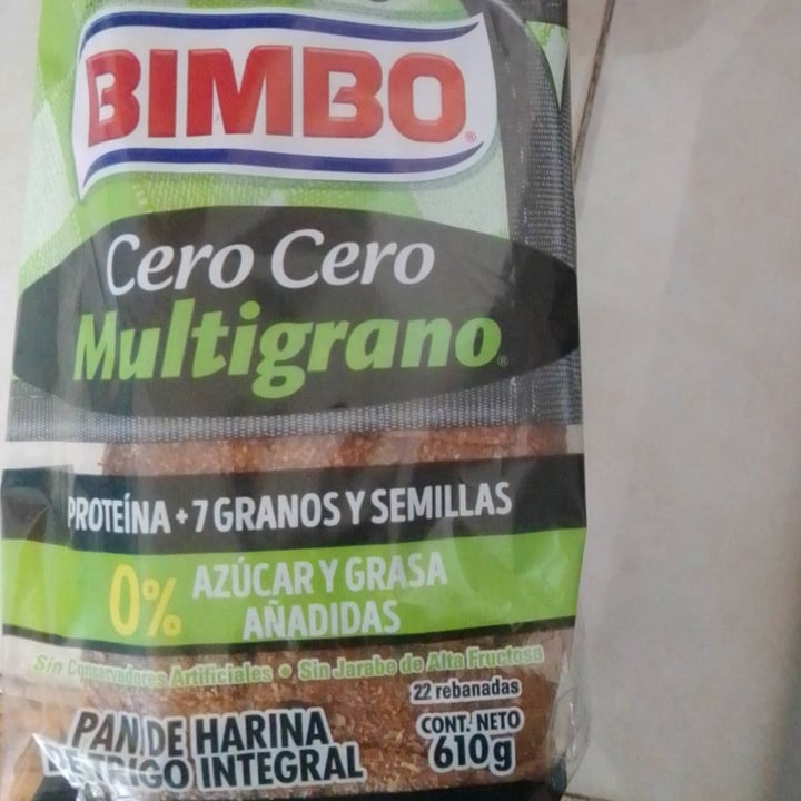 photo of Bimbo Pan Cero Multigrano shared by @minervamr on  15 Sep 2021 - review