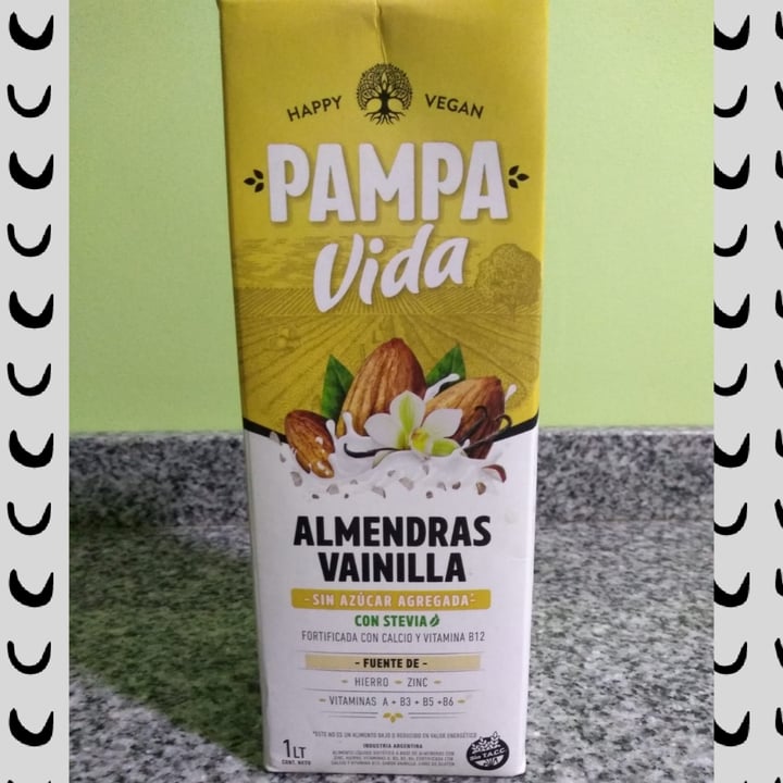 photo of Pampa Vida Leche de Almendras y Vainilla Sin Azúcar Agregada con Stevia shared by @quimeyjulia on  23 Mar 2022 - review