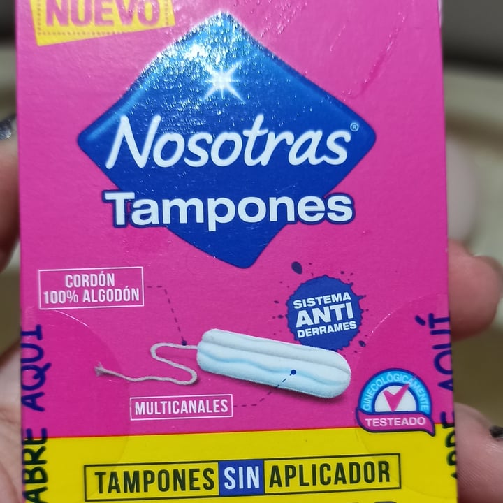 photo of Nosotras Nosotras Tampones shared by @unicorniorosa on  21 Apr 2022 - review