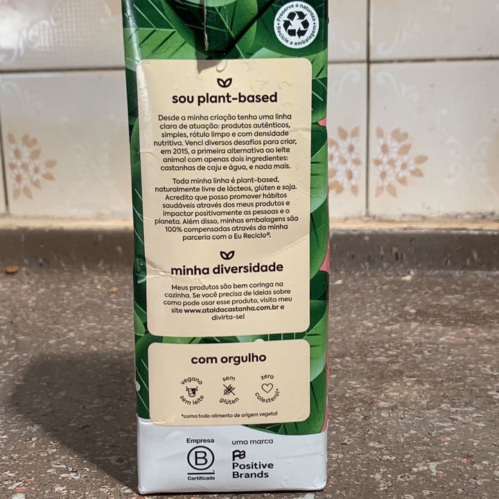 review photo of A Tal da Castanha Leite de Amêndoa 100%Natural shared by @duds on 24 Jun 2022 - review
